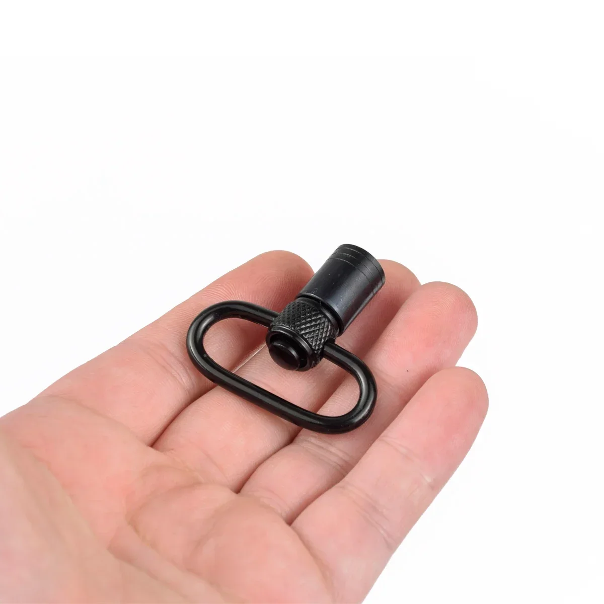 Hebilla de Metal de liberación rápida, anillos QD, soporte giratorio para pistola de Rifle Airsoft Ak 74 Ar 15, eslingas tácticas para tiro y caza - imagen 3