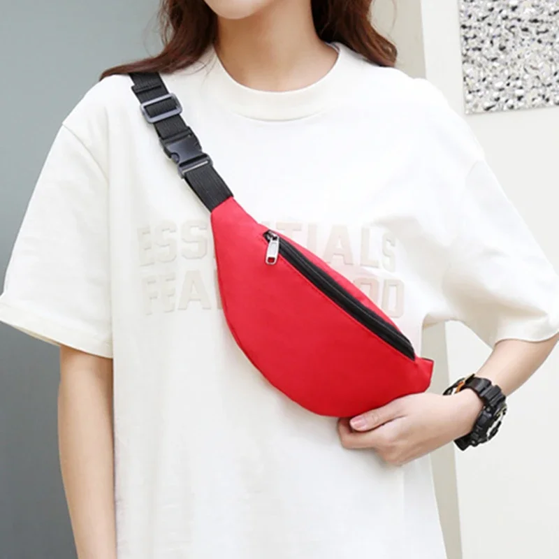 Riñonera para hombre y mujer, riñonera impermeable para correr, vientre, plátano, canguro, cadera, deportes, riñonera lateral - imagen 3