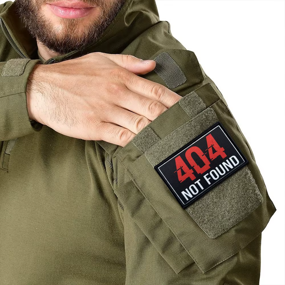 Parche táctico informático con velcro gancho y bucle para mochila - imagen 4
