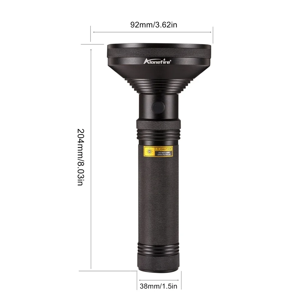 Linterna UV detector fluorescente 395nm 128 LED – Para mascotas y dinero - imagen 2