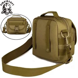 Mochila táctica camuflaje nylon resistente con sistema MOLLE