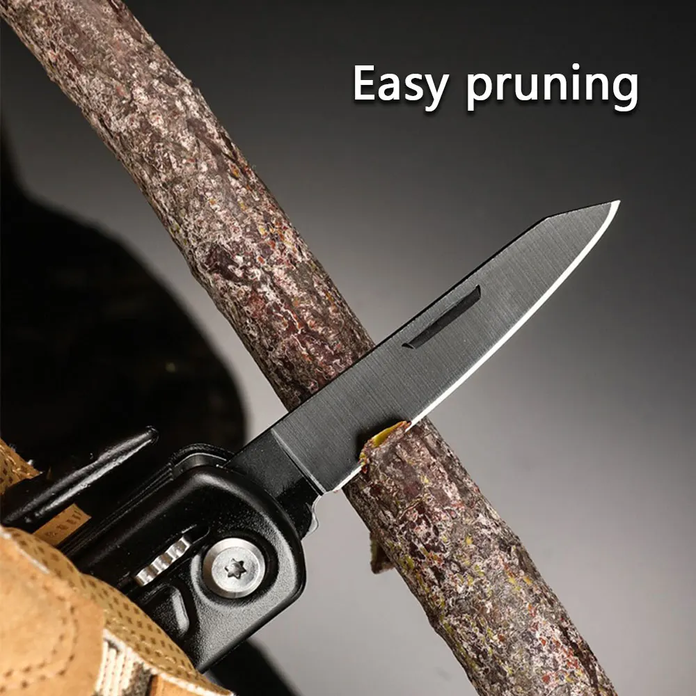 Martillo pequeño para acampar al aire libre, combinación multifuncional de acero de alto carbono para el hogar y la ventana del coche - imagen 4