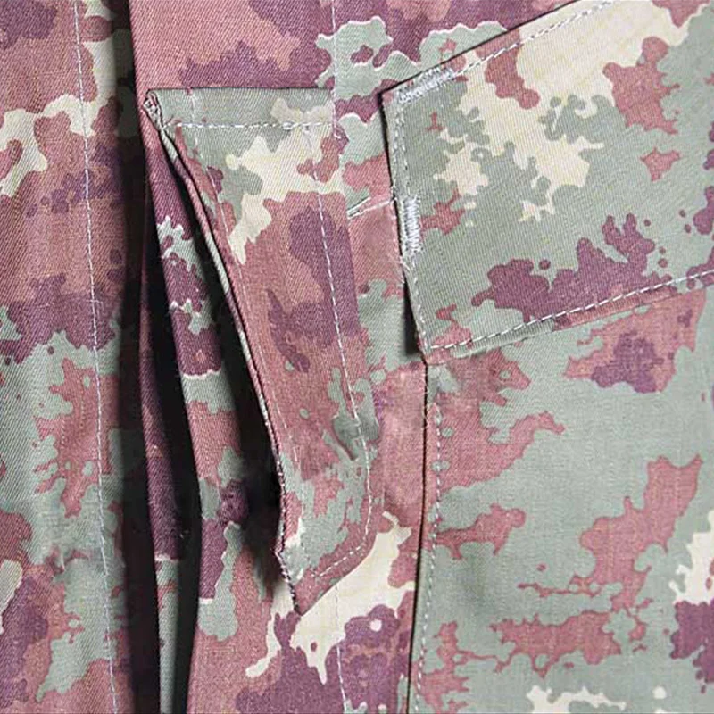 Traje táctico de camuflaje italiano BDU, conjunto de uniforme de combate Airsoft, camisas de caza al aire libre, pantalones, Tops, Pantalones - imagen 3