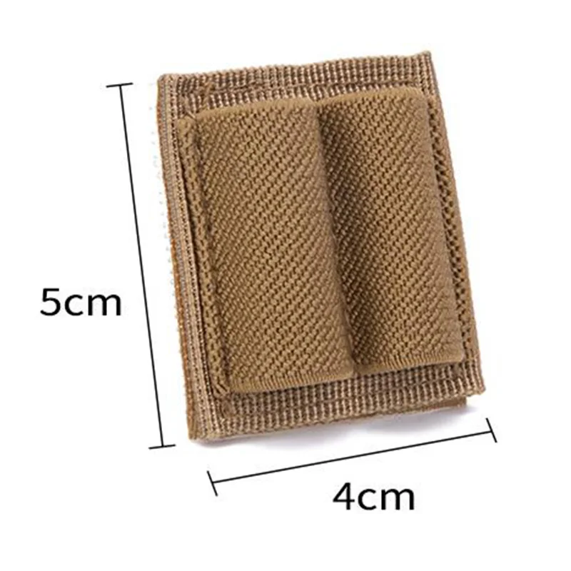 Soporte táctico de 2 rondas para munición, funda de cartuchos de 12GA, accesorios de caza, 1,93X1,53 pulgadas - imagen 3