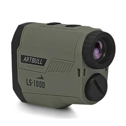 Telémetro láser ARTBULL 1200m para caza y golf con pendiente
