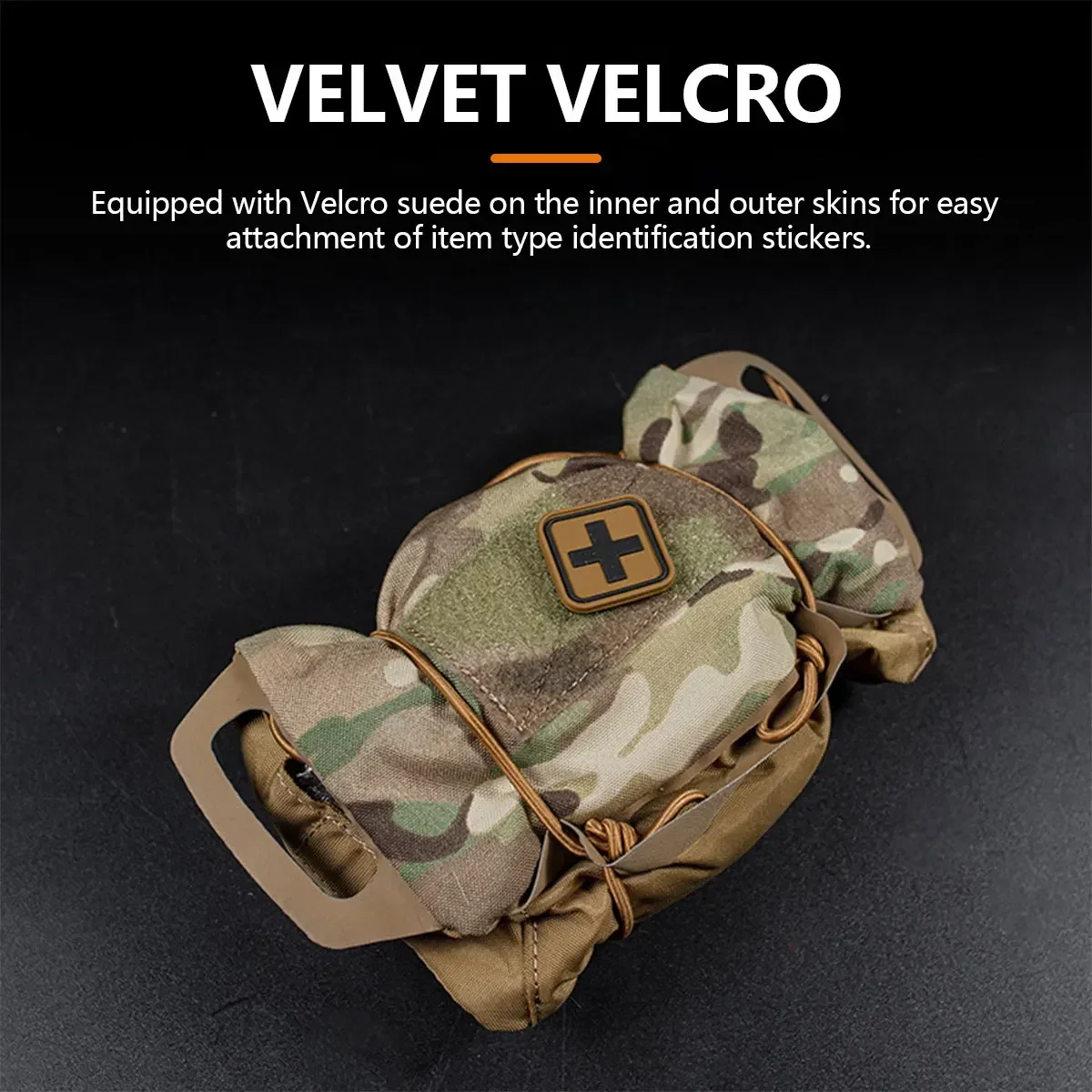 Kit de primeros auxilios táctico, Molle bolsa médica, Kits IFAK, caza al aire libre, bolsa de supervivencia de emergencia - imagen 5