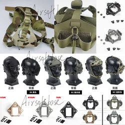 Montura táctica NVG baja visibilidad para gafas nocturnas