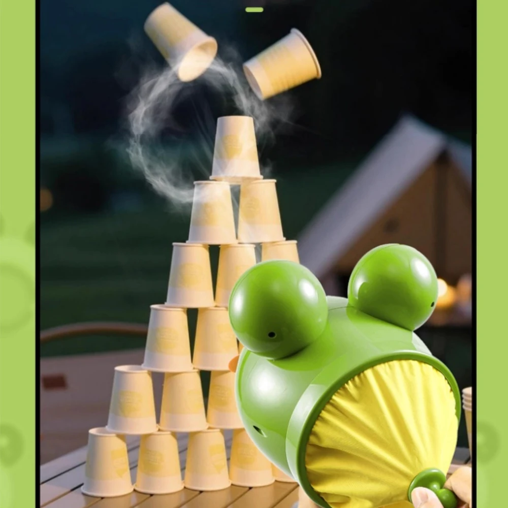 Juguete de cañón de aire del principio de Bernoulli para niños, regalo de Navidad, tecnología divertida y complicada, juguete de ventilación creativo, aprendizaje a través del juego - imagen 5