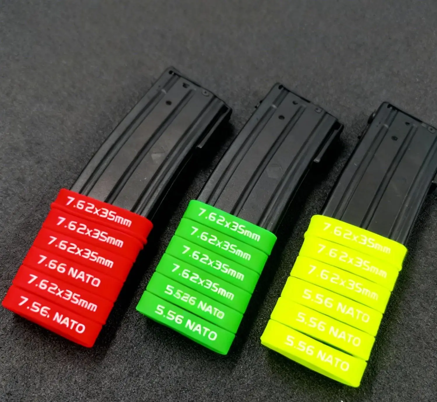 Banda para marcar revistas: una tira para marcar clips para cartuchos de 5,56 NATO/7,62x35 mm. - imagen 3