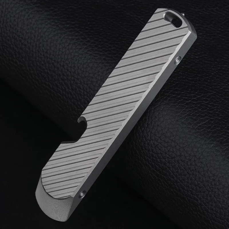 Abridor de botellas de aleación de titanio, doble trinquete, multifunción, destornillador, Herramienta de bolsillo Edc portátil - imagen 2