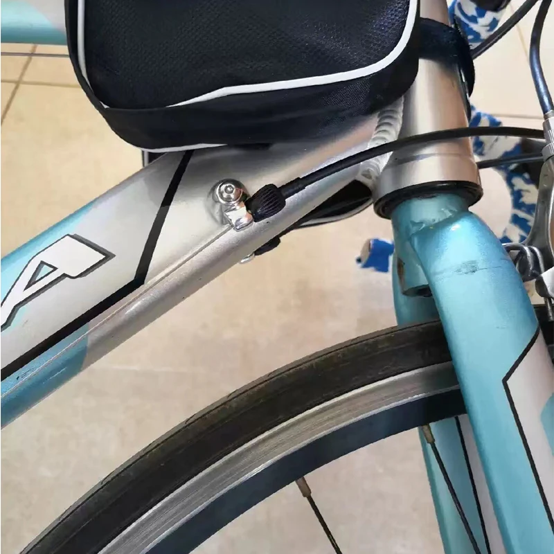 Botón de ajuste de línea de parada de asiento de cable de transmisión de bicicleta - imagen 4