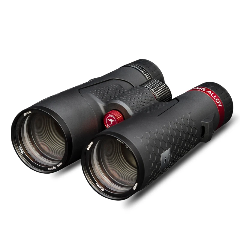 Shuntu potente binoculares con lente ED 10x50/12X50 IPX7 impermeable Bak4 prisma telescopio al aire libre de largo alcance para Camping caza deporte - imagen 4
