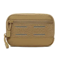 Mini bolsa de cintura Molle EDC, organizador administrador compacto táctico ligero, equipo de utilidad para caza, Camping, senderismo, hombres