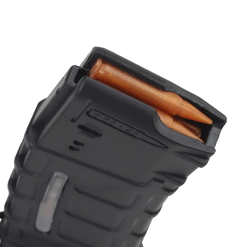 Llavero táctico en forma de MP MAG, juguete simulado, tendencia, Mini revista 5,56, regalo de decoración portátil, tiro de Paintball - imagen 5