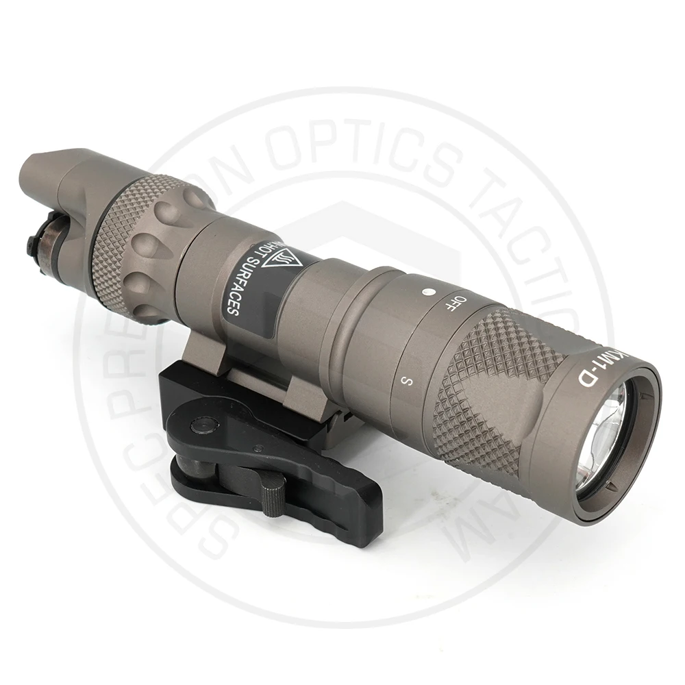 SF M323V IR QD Mount Scout Light arma luz doble salida con interruptor remoto y palanca Picatinny montaje Offset 500 lúmenes - imagen 5