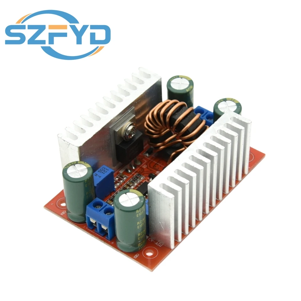 Convertidor de refuerzo CC de 400W, 15A, 8,5-50V a 10-60V CC CV, módulo elevador, fuente de alimentación del controlador LED - imagen 2