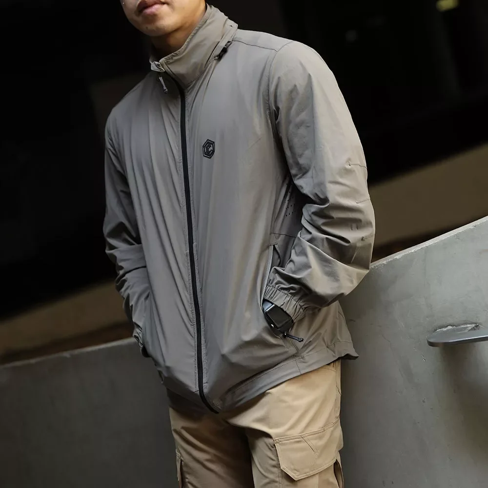 Emersongear etiqueta azul "Constelación" desplazamientos protección solar ropa de piel chaqueta a prueba de sol caza informal urbana nailon al aire libre - imagen 2