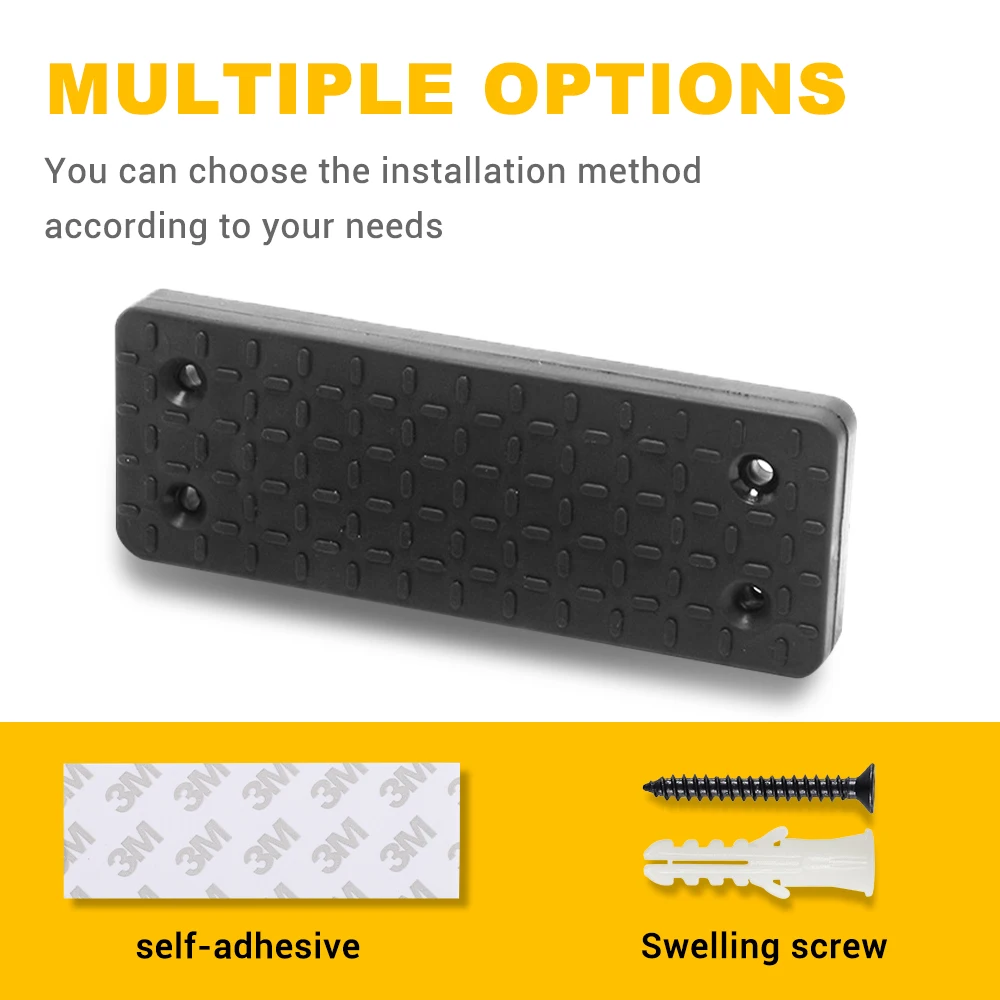 Soporte magnético para pistola de 42 libras, estante magnético para pistola Glock, soporte para revistas para Rifle, escritorio de pared del coche, organizador de gabinete seguro - imagen 4