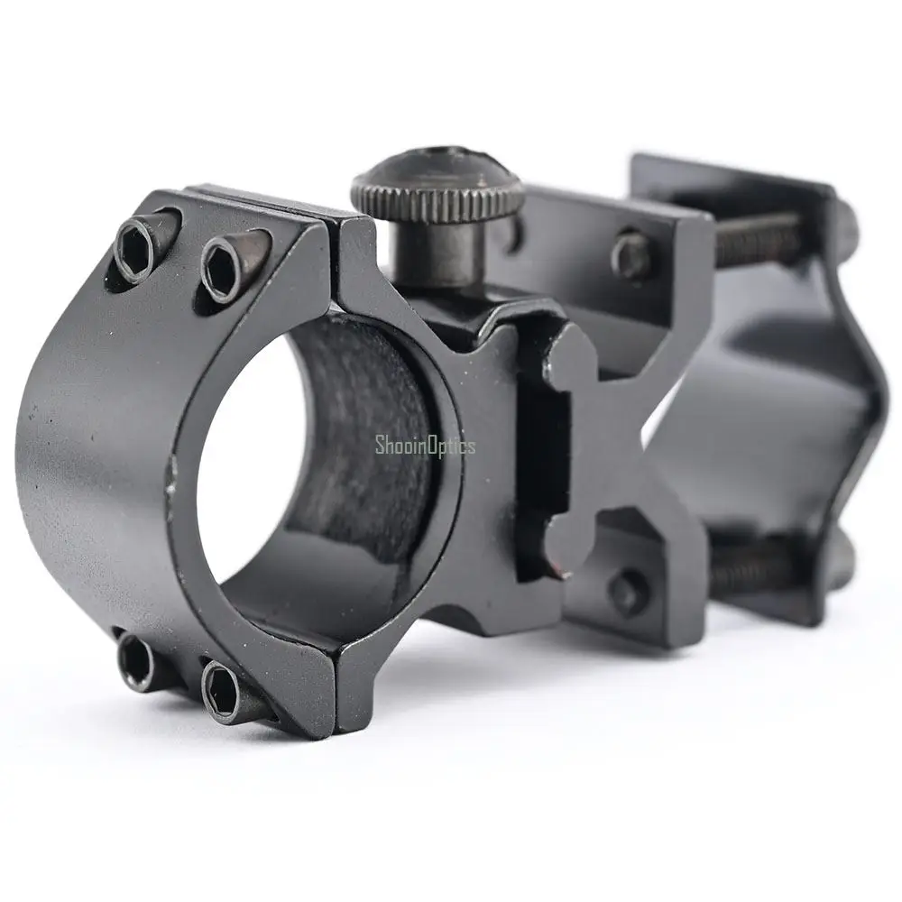Shooin Base de montaje de anillo de tubo óptico para linternas, colimador de Vista láser - imagen 5