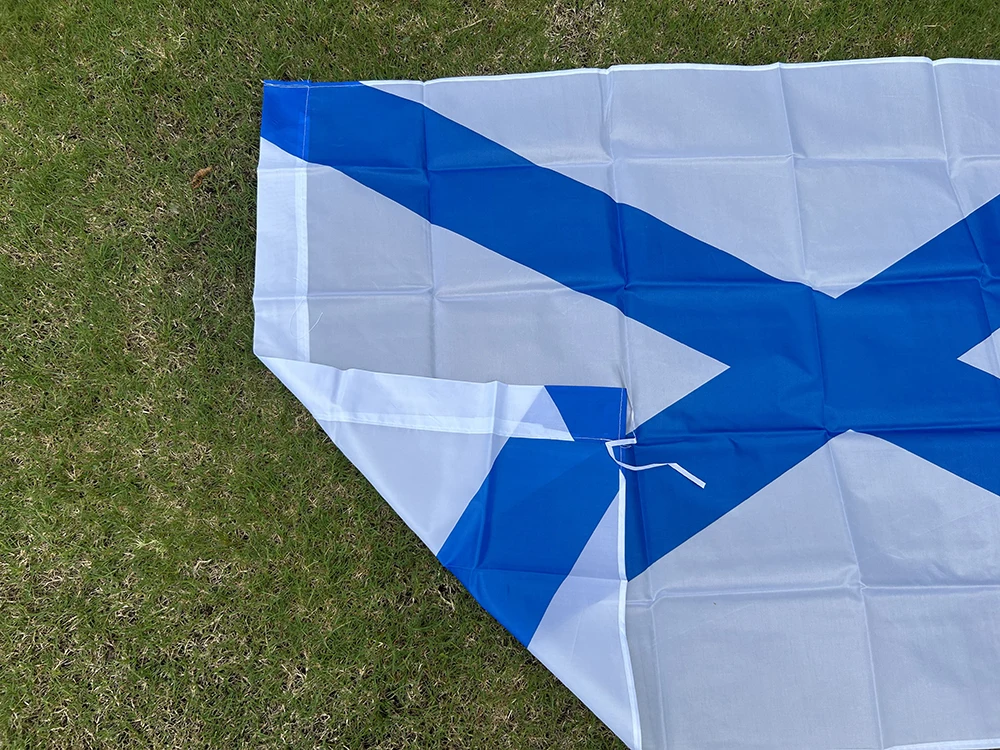 Bandera de SKY bandera de Rusia 90X150CM poliéster ejército ruso militar cuerpo marino saint andrew Andreevskiy saltire bandera de la Marina - imagen 4
