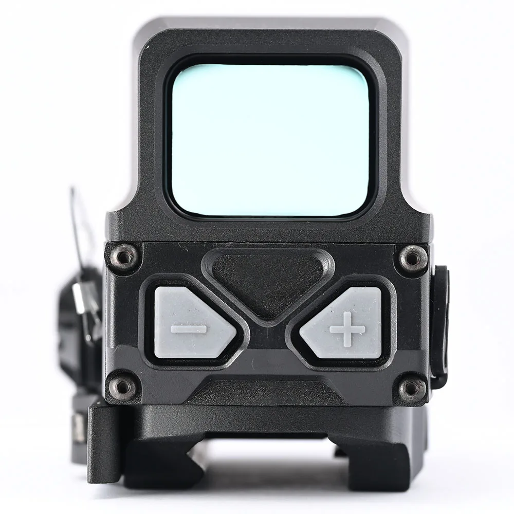 Colimador holográfico a prueba de golpes con punto rojo, soporte de riel de bloqueo rápido de 20mm para caza táctica y tiro al aire libre - imagen 4