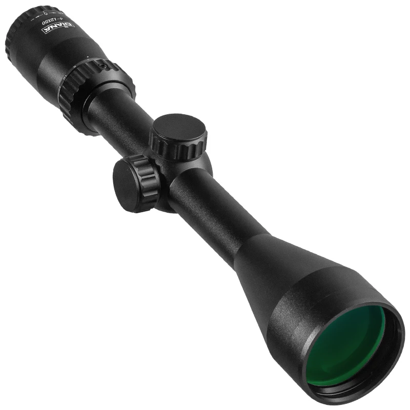 DIANA 4-12x50 mira telescópica para caza 1/4 MOA mira para Rifle buena calidad transparente al amanecer mira telescópica oscura 2025 - imagen 5
