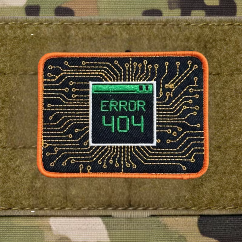 Parche bordado táctico militar con gancho y bucle para mochila - imagen 4