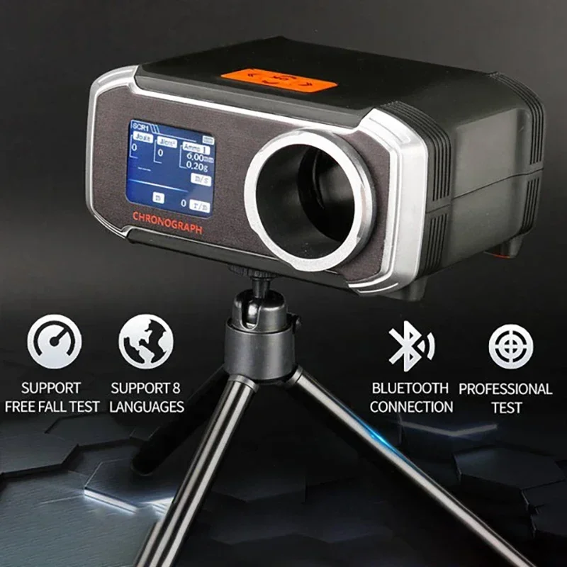 Medidor velocidad Bluetooth cronógrafo LCD para arco - imagen 4