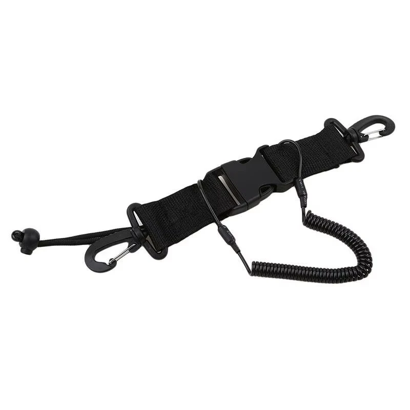 Cordón de cámara para canoa, cuerda anticaída para buceo, alta calidad, Clips de hebilla de liberación rápida, accesorio para deportes de natación y kayak - imagen 4