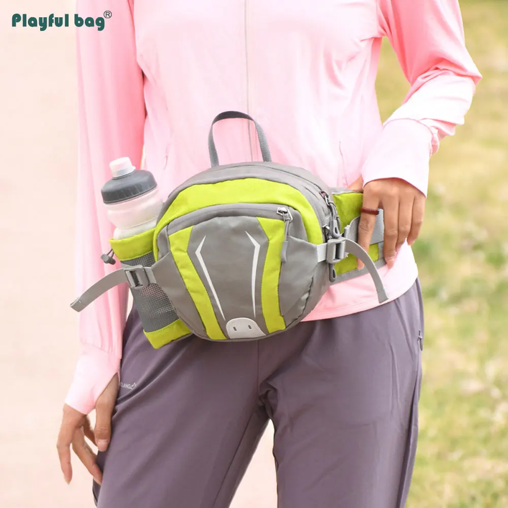 Bolsa de cintura para botella de agua para correr al aire libre, cinturón deportivo ligero, impermeable, equipo de montañismo, AVA270 - imagen 3