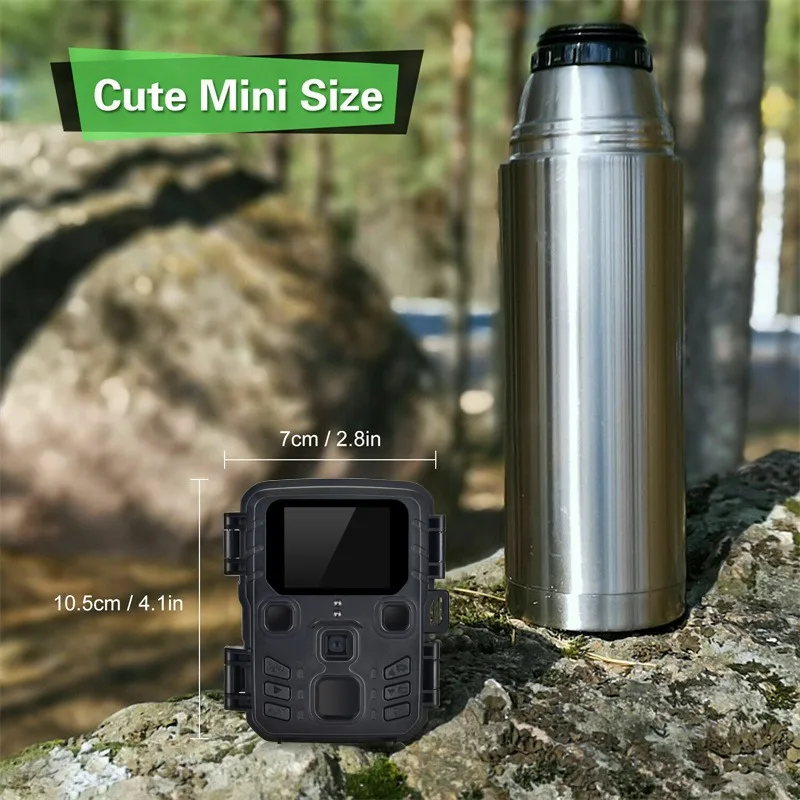 Cámara de vida silvestre 36MP 4K Trail visión nocturna trampa impermeable activada por movimiento gran angular caza al aire libre trampa de exploración natural Cam - imagen 5