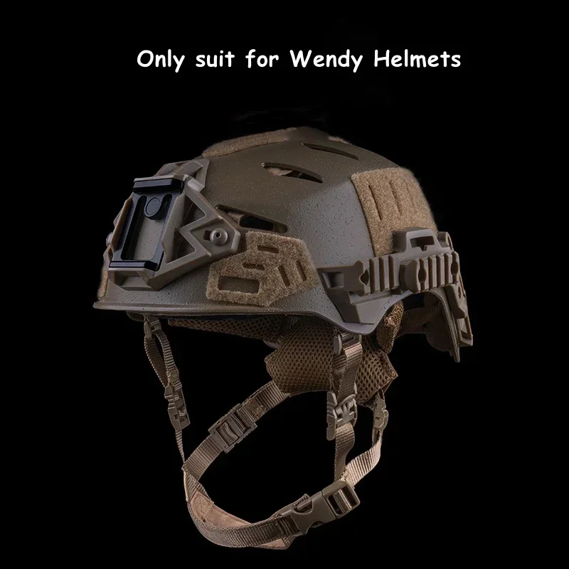 Equipo Wendy FAST MICH casco correa para la barbilla sistema de suspensión ajustable caza táctica casco Airsoft accesorio de repuesto - imagen 4