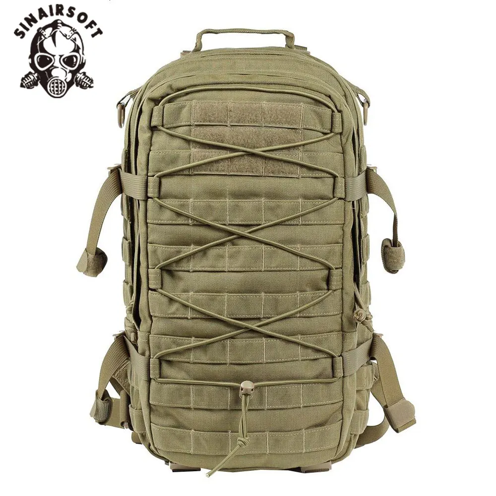 Mochila táctica con sistema MOLLE de nailon 30L 1000D, mochila de asalto resistente al agua para caza, senderismo, Camping y viajes - imagen 3