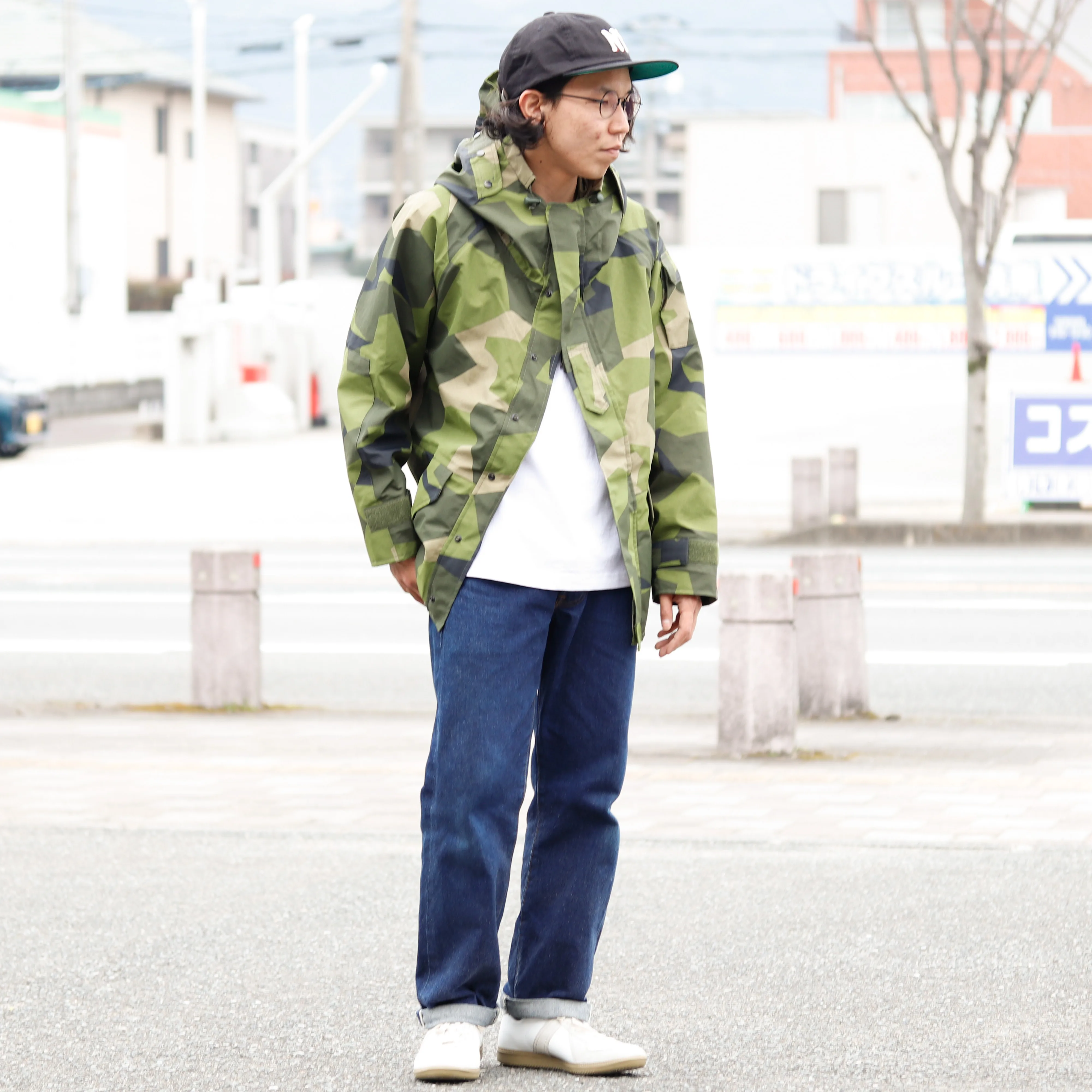 Gabardina táctica de camuflaje geométrico, versión militar sueca, M90, primera generación, M65, L3, a prueba de viento e impermeable - imagen 4