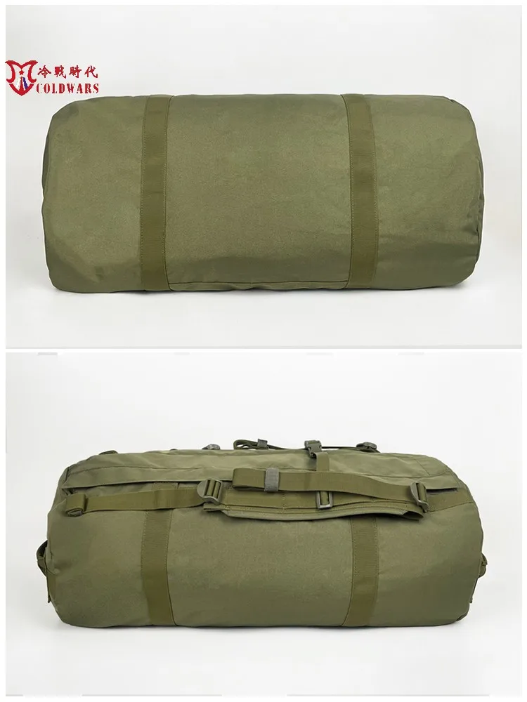 Mochila táctica rusa, bolsa de campamento de 75L, equipaje de servicio, EMR, negro, verde militar - imagen 3