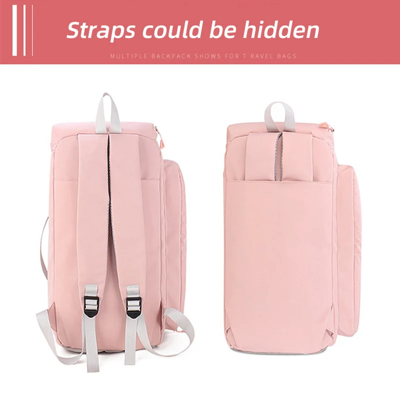 Bolso deportivo de Yoga para mujer, mochila para chica, bolso de mano para almacenamiento de zapatos, gran capacidad, impermeable, para viaje y baile, bandolera de ocio - imagen 5