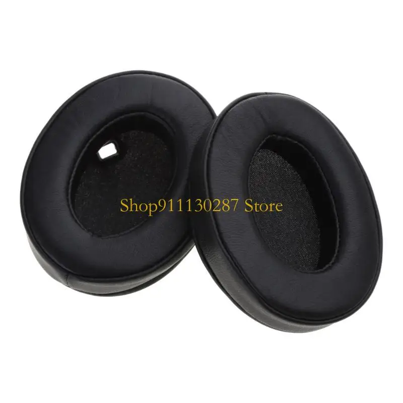 Almohadillas para los oídos J1HC repuesto para auriculares supraaurales cuero PU suave WH-1000XM4 - imagen 5