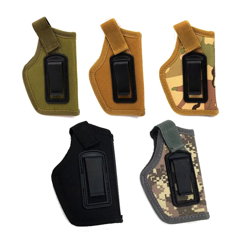 P226 Beretta 92 Colt 1911 funda táctica de nailon funda de transporte oculta Clip para cinturón funda para pistola