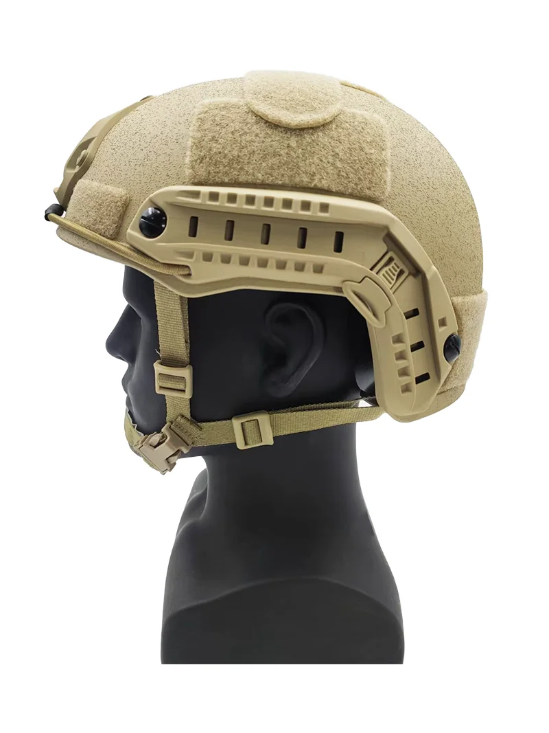 Casco balístico avanzado ACH de corte alto: construcción NIJ IIIA Kevlar con tecnología de suspensión RÁPIDA patentada de Wendy - imagen 3