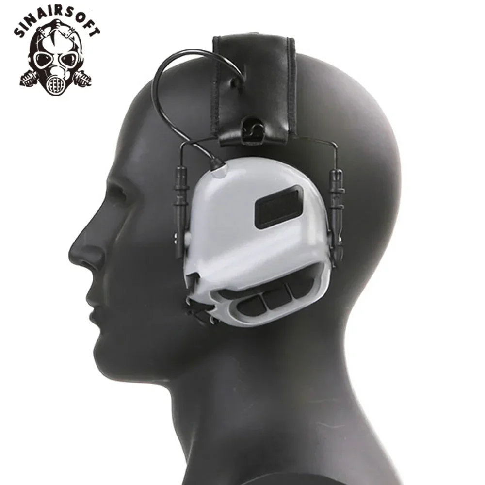 Orejera táctica M31 MOD3, Protector auditivo electrónico, orejeras para caza, tiro, Radio Comtac - imagen 3