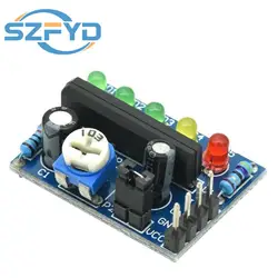 DC 3,5 V-12V KA2284 indicador de nivel de voltaje de Audio de potencia indicador de capacidad de batería LED rojo verde para voltímetro volumen VU medidor