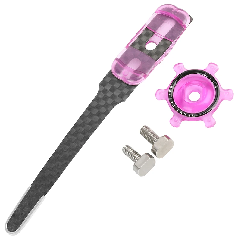 Arco recurvo de tiro con arco, hoja de señal de Clicker de fibra de carbono, sonido nítido, mejora la consistencia, juego de competición de tiro con objetivo - imagen 4