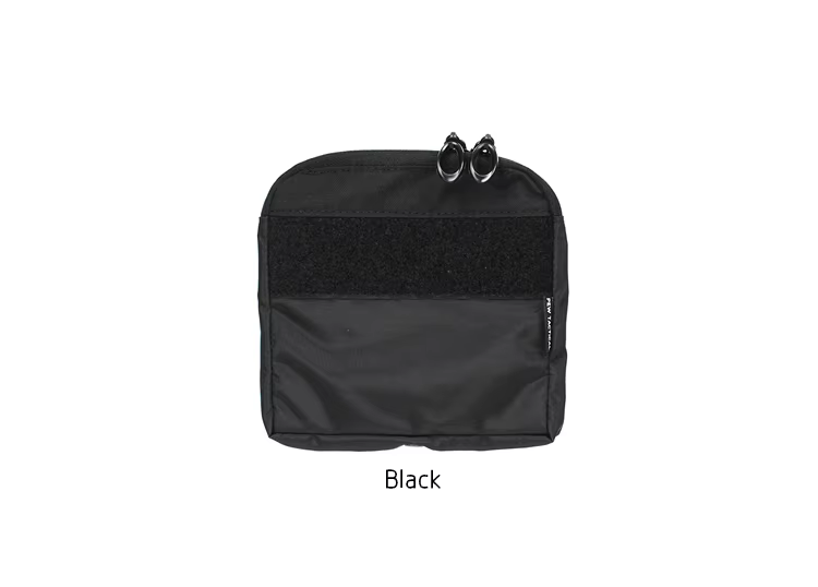 Detalle del bolsillo medio y compartimentos
