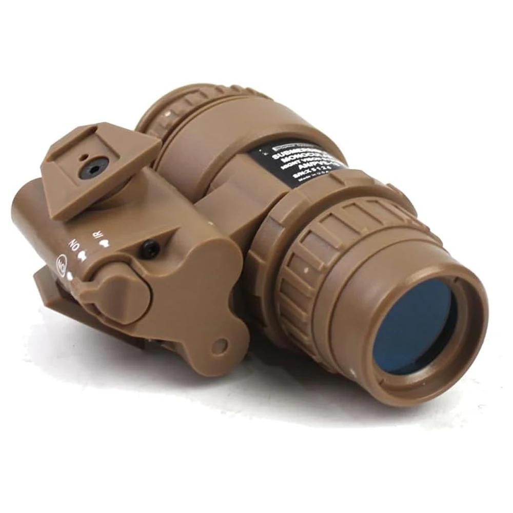 Modelo ficticio de gafas de visión nocturna AN/PVS-18 con montura para visión nocturna Visión nocturna de un solo cañón para montura NVG de casco táctico - imagen 3