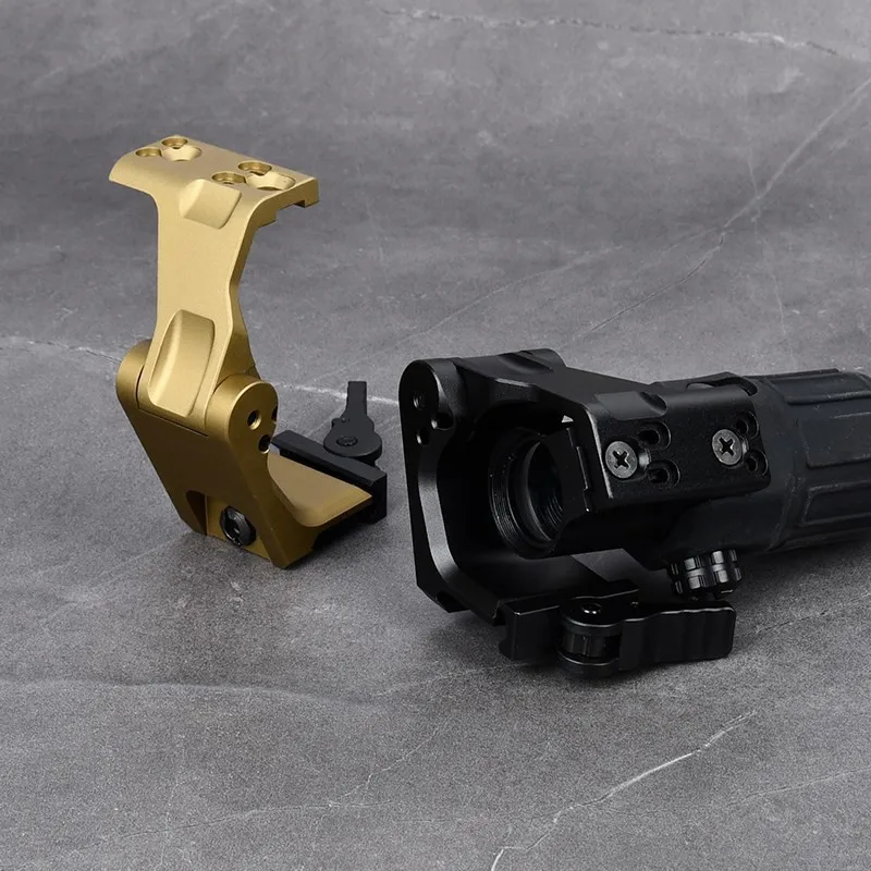 Soporte de lupa OMNI FTC rápido, visor óptico de 2,26 pulgadas, Base plegable G33, G43, G45, Julieta, Micro 3X, Airsoft, accesorios de mira telescópica - imagen 4