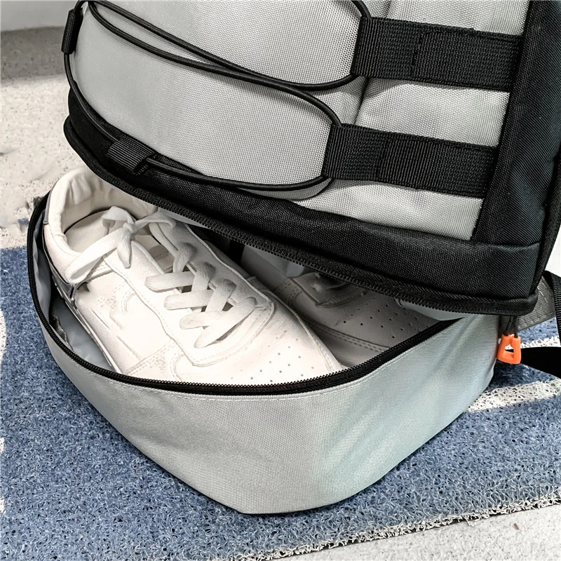 Mochila deportiva con zapatos, bolsa para gimnasio, Fitness, Yoga, bolsas para senderismo al aire libre, escalada, viaje, Camping, mochila grande para fin de semana - imagen 5