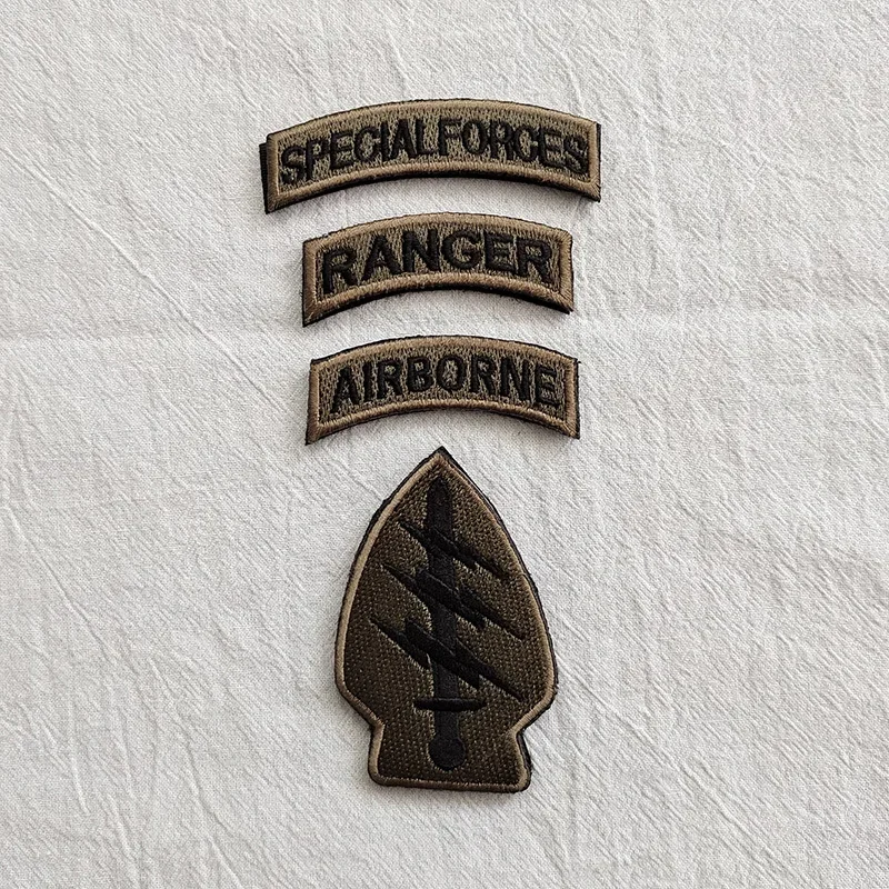 Parche táctico de rayos de EE. UU., parches bordados de velcro en la ropa, insignia de entusiastas militares, pegatinas de mochila al aire libre - imagen 5