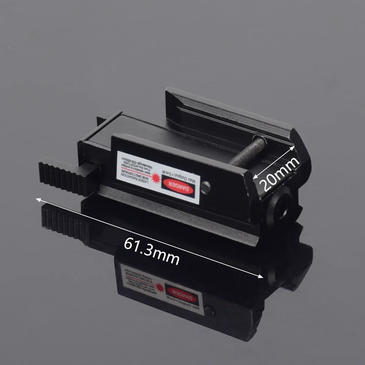 Mira láser táctica de punto rojo, pistola de mano, Rifle, puntero láser, 20mm, riel Picatinny Weaver, caza, tiro - imagen 5