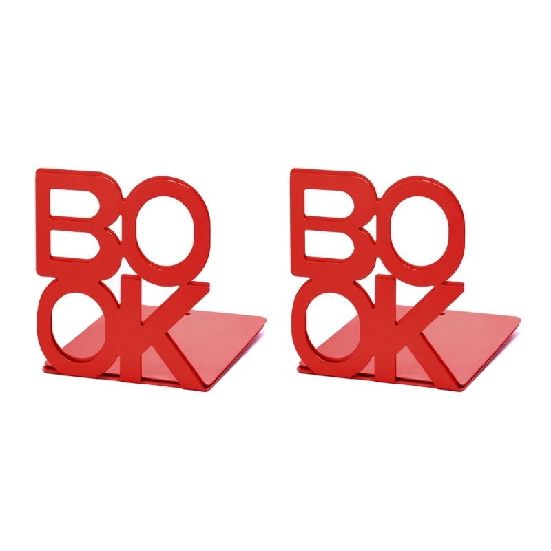 Sujetalibros Metal, tapón decorativo para libros, carpeta libros y separadores, sujetalibros, soporte para sujetalibros - imagen 4