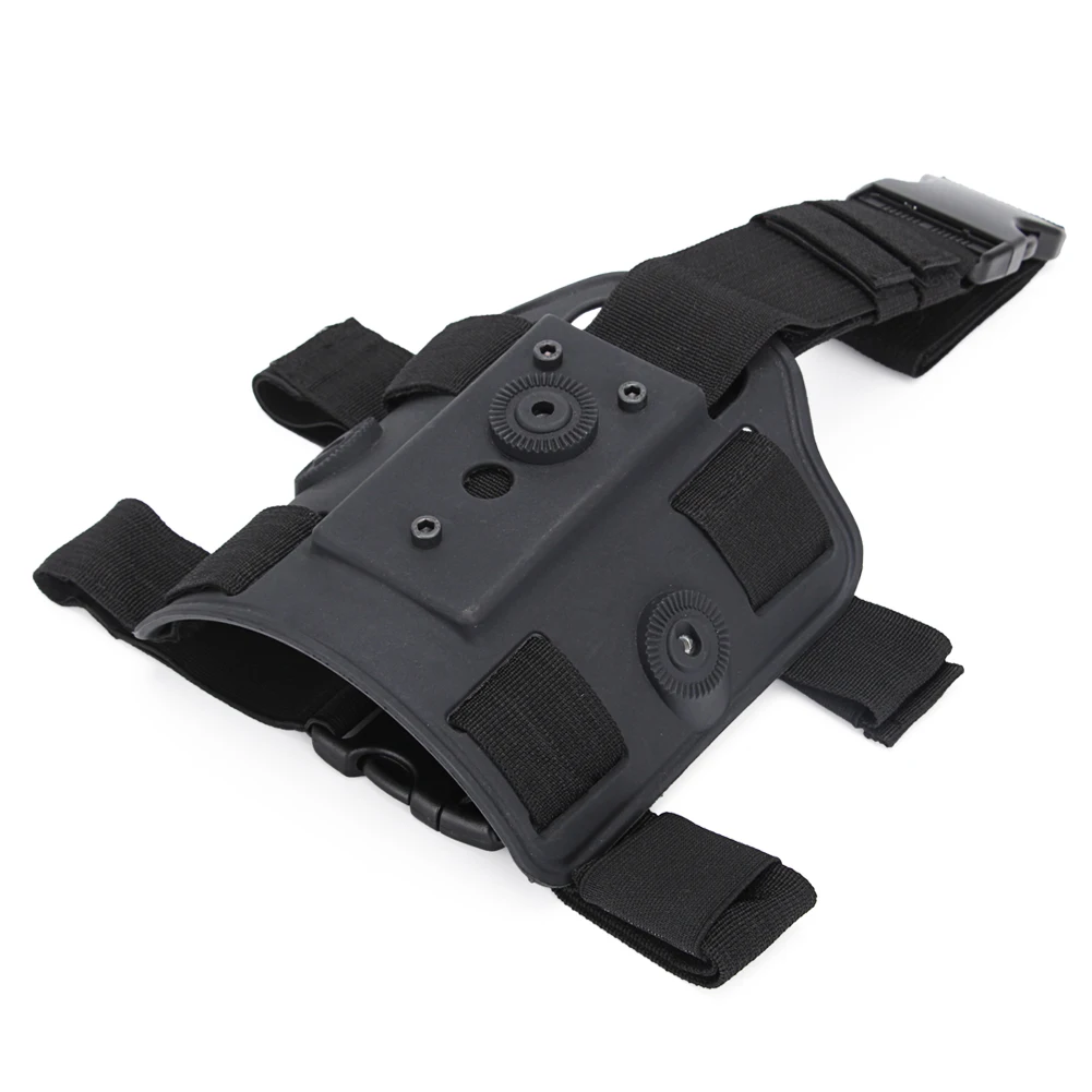 Equipo táctico Scorpion TSG-DLP Plataforma de pierna abatible de polímero modular - Negro